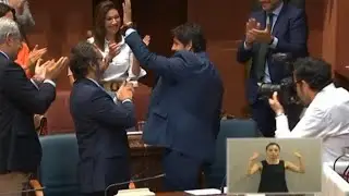 Fernando López Miras, investido presidente de la Región de Murcia