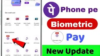 PhonePe fingerprint payment | phone pe new update | phone pe biomatric fingerprint payment 2026✅