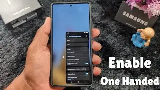 How to Activate One Handed Mode in Samsung Galaxy S25 Ultra | Use One Handed Mode