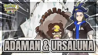 Burn yourself to do damage | Reacting to SC Adaman and Ursaluna | Pokemon Masters EX