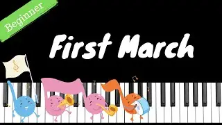 First March | BEGINNER Piano Tutorial