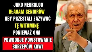 Neurolog Ostrzega: Ta Witamina Może Codziennie Zwiększać Ryzyko Udaru U Os&oacute;b Starszych