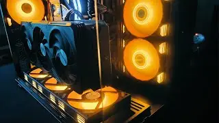 ИДЕАЛЬНАЯ СБАЛАНСИРОВАННАЯ СБОРКА Lian Li O11 Vision + Zeus AIO + Core i9 13900 kf + Gigabyte RTX4080 + MSI Z790