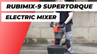 Rubi Rubimix-9 Supertorque Handheld Powerful Electric Mixer Machine 1800 Watt for Tile Adhesives