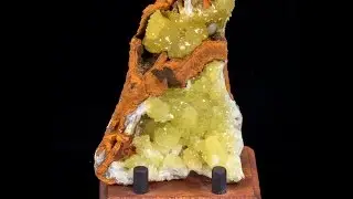 Exceptional Adamite on Limonite Mineral Specimen