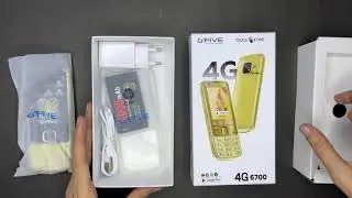 G FIVE 6700 4G UNBOXING (NO TALKING ASMR)