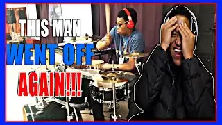 Drummer Reactions - Kaarlo Conley / John P Kee-Rain On Us (Drum Cover)