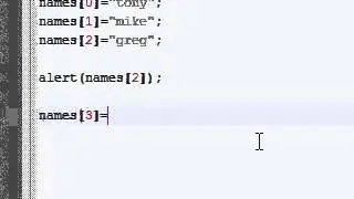 Javascript Tutorial - 7 - Changing and Adding Array Elements