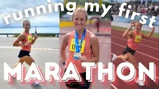 I ran a marathon!🏅| my one year running journey 🏃‍♀️