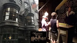 Ollivanders, Rare Double Wand Selection!! - Wizardarding World of Harry Potter Orlando