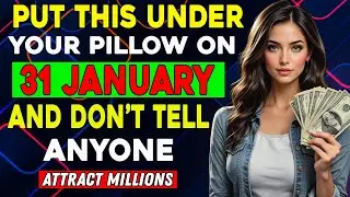 Place This Under Your Pillow On 31th JANUARY, Your Money Problems Will End | Buddhist Teachings