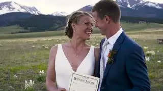 Janelle & Richard Wedding Highlight Film at Three Peaks Ranch