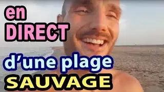 En Direct d'une Plage Sauvage en Espagne