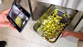 Commercial Lemon 4 Piece Cutting Machine | Automatic Lemon Slicing Machine | Lemon Pickle Cutting