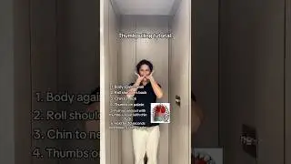 Thumbpulling tutorial #glowup #jawline #looksmaxxing