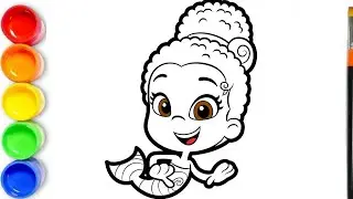 How to draw Bubble Guppies | Zooli Bubble Guppies