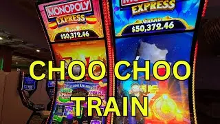 Winning Money On Monopoly Express Slot Machine!