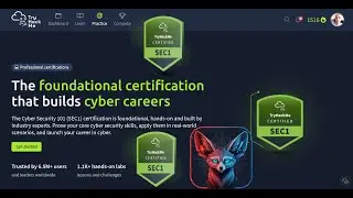 Сертификация TryHackMe &laquo;Основы кибербезопасности (SEC1)&raquo; &mdash; первый взгляд