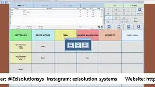 Ezisolution Systems: Restaurant POS screen setup and operation