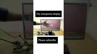 Diy transparent LCD for mobile and computer#computer ka liaya shaffaf LCD kaisay banain #proto tech