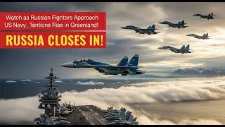 Watch as Russian Fighters Approach US Navy_ Tensions Rise in Greenland!