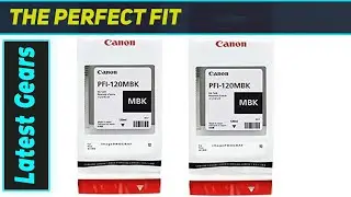 Canon PFI-120MBK: матовые чёрные чернила, необходимые для принтеров серии TM