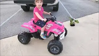 Power Wheels Racing Pink ATV - KFX ***Harper Approved***