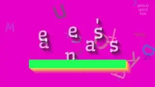 AENEAS'S - HOW TO PRONOUNCE IT? #aeneas's