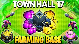 FARMING BASE TH17| NEW TH17 FARMING, TROLL BASE LINK| TH17 FARM BASE