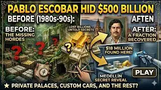Pablo Escobar Hid $500 Billion And $18 Million Was Found