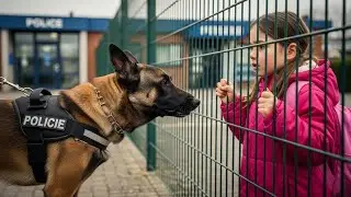 Every Day This Girl Visits a Police Dog &mdash; When the Handler Noticed, Everything Made Sense