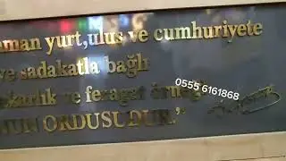 jandarma askeriye ordu tabelası kabartma harf tabela harfleri