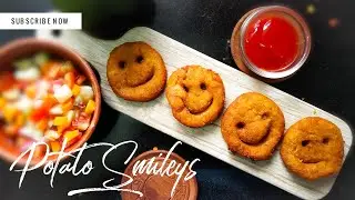 Potato Smiley | Homemade Easy Crispy Smiley