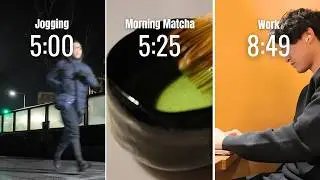 My 5AM Healthy Morning Routine in Japan | No Coffee, Jogging, Matcha & Meditation