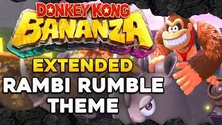 Donkey Kong Bananza OST - Racing Layer: Rambi Rumble Theme [Extended Soundtrack]