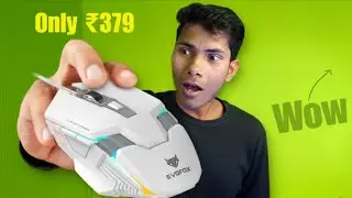 ₹379 EVOFOX Gaming Mouse Unboxing & Honest Review | Cheap Price Me OP Nikla Ya Scam? 😱🔥 #BudgetMouse