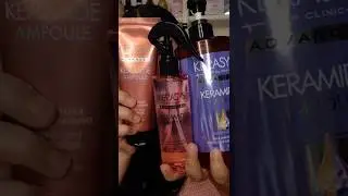 NOVAS KERAMIDE AMPOULE #cabeloporoso #cuidadocomcabelo #cabelo