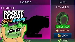 *NEW ITEM SHOP* Painted Dominus in Rocket League Sideswipe S4