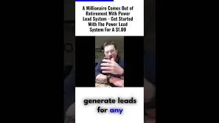 🔥This Brand New Power Lead System Comp Plan Made This Retired Millionaire Come Out Of Retirement😱
