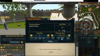 How to use the Grand Exchange on Runescape 3