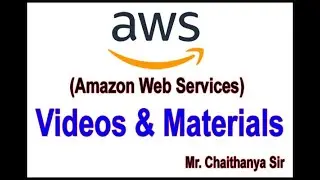 Amazon Web Services (AWS) Videos and Materials  | Session-1 | Intro to Course | Chaithanya Sir