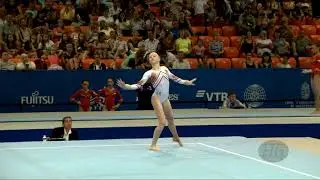 VAELEN Lisa (BEL) - 2019 Artistic Junior Worlds, Gyor (HUN) - Qualifications Floor Exercise