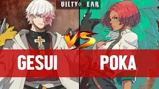 【GGST】GESUI(ASUKA R) vs POKA(GIOVANNA) ▰ Guilty Gear Strive | High Level Gameplay