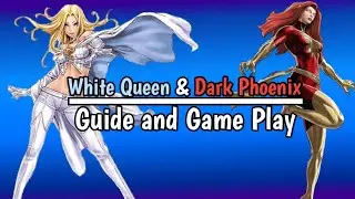 Marvel Duel #62 Guide/Gameplay White Queen and Dark Phoenix