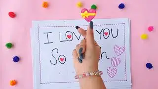 Long distance birthday wish for boyfriend💝 | Surprise letter wishes for bf | Handmade gift ideas💞💜