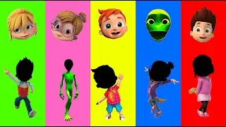 Wrong Faces Challenge 🤣 Baby Shark & Friends! Funny Wrong Heads Challenge 💛