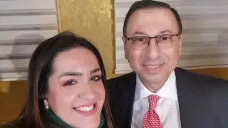 حصرى مع الاستاذ فرانك النابلسي نائب رئيس مجموعة أكور العالمية للفنادق، ورئيته المستقبلية