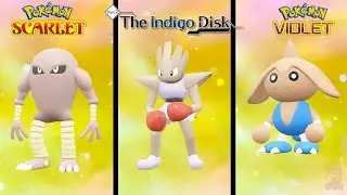 How to Evolve Tyrogue into Hitmonlee, Hitmonchan, & Hitmontop in Pokemon Indigo Disk DLC