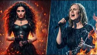Adele - Set Fire to the Rain (Epic Rock Duet) 🎸🔥 | اگه ادل راکر بود اینجوری میشد!
