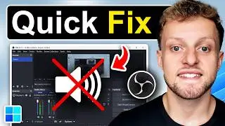 OBS Studio No Audio Issue - Quick Fix